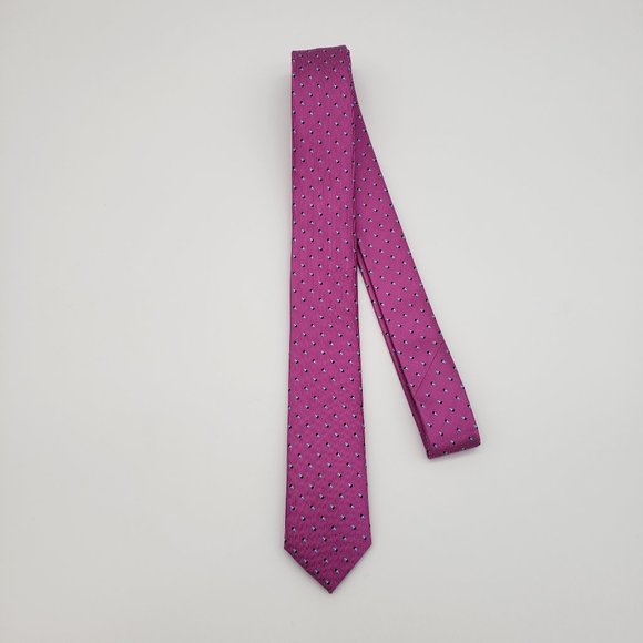 Laurant Bennet Milano Men's Dress Suit Skinny Neck Tie 57"L 2 1/8"W - Picture 8 of 8